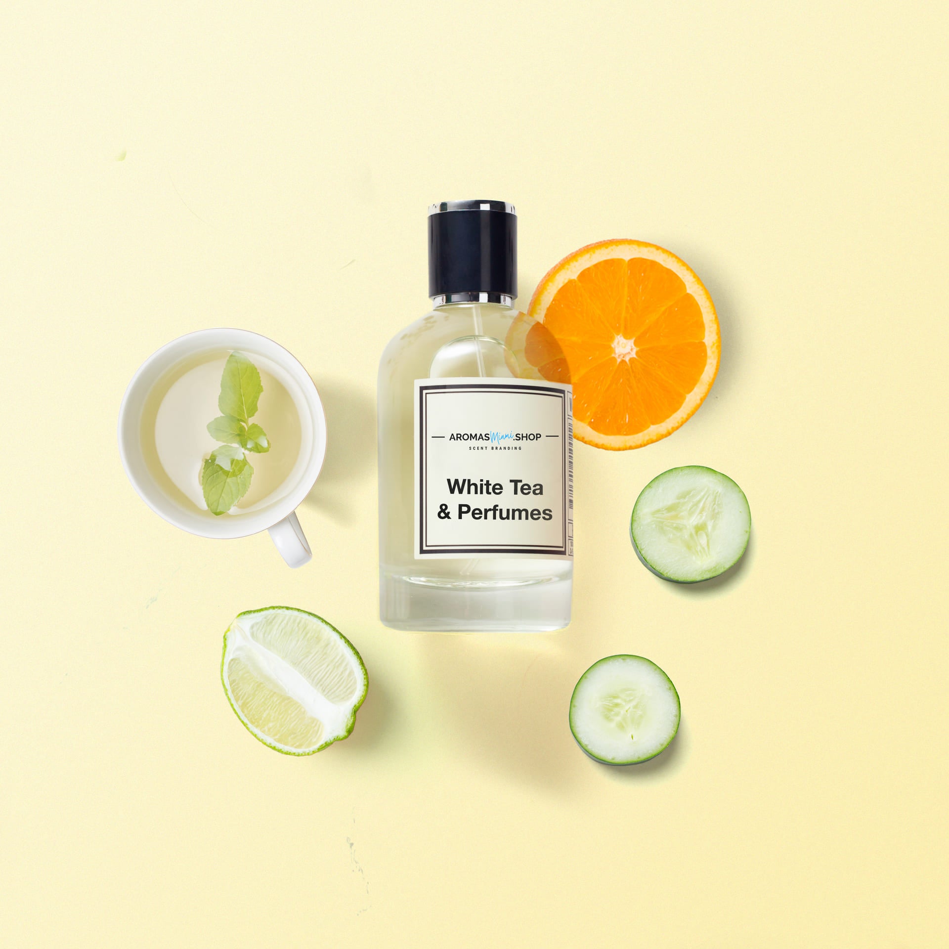 Whit Tea Prrfume Note White Tea Perfume Fragrance Oil – AROMASMIAMI